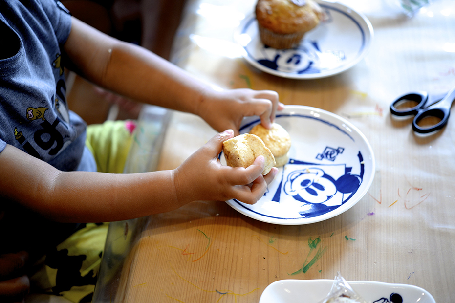 朝日とともに、子供の声が広がるお家。写真７