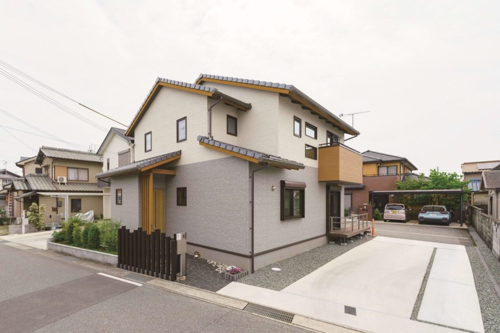 播磨町の工務店でおしゃれな新築を建てる！ 理想の注文住宅の建て方・新築注文住宅の施工事例１