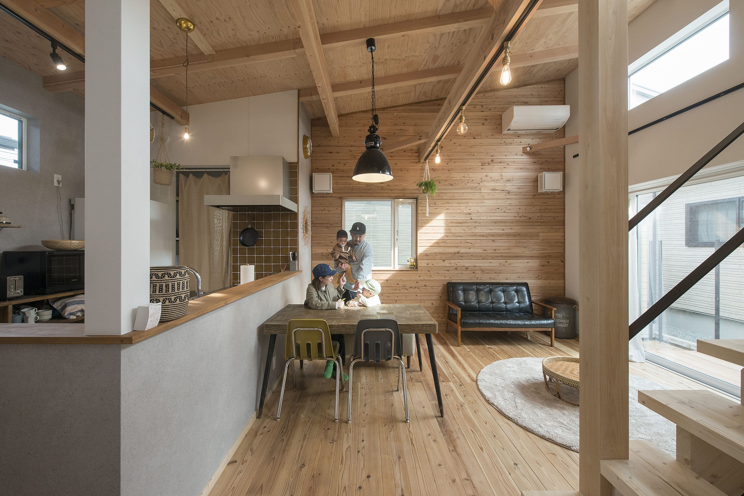 細部まで統一感にこだわった、私たちらしい家。